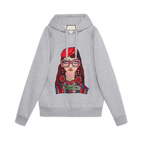 gucci unskilled worker hoodie|Mallory Merk Styles Gucci x Unskilled Worker's Fall Collaboration .